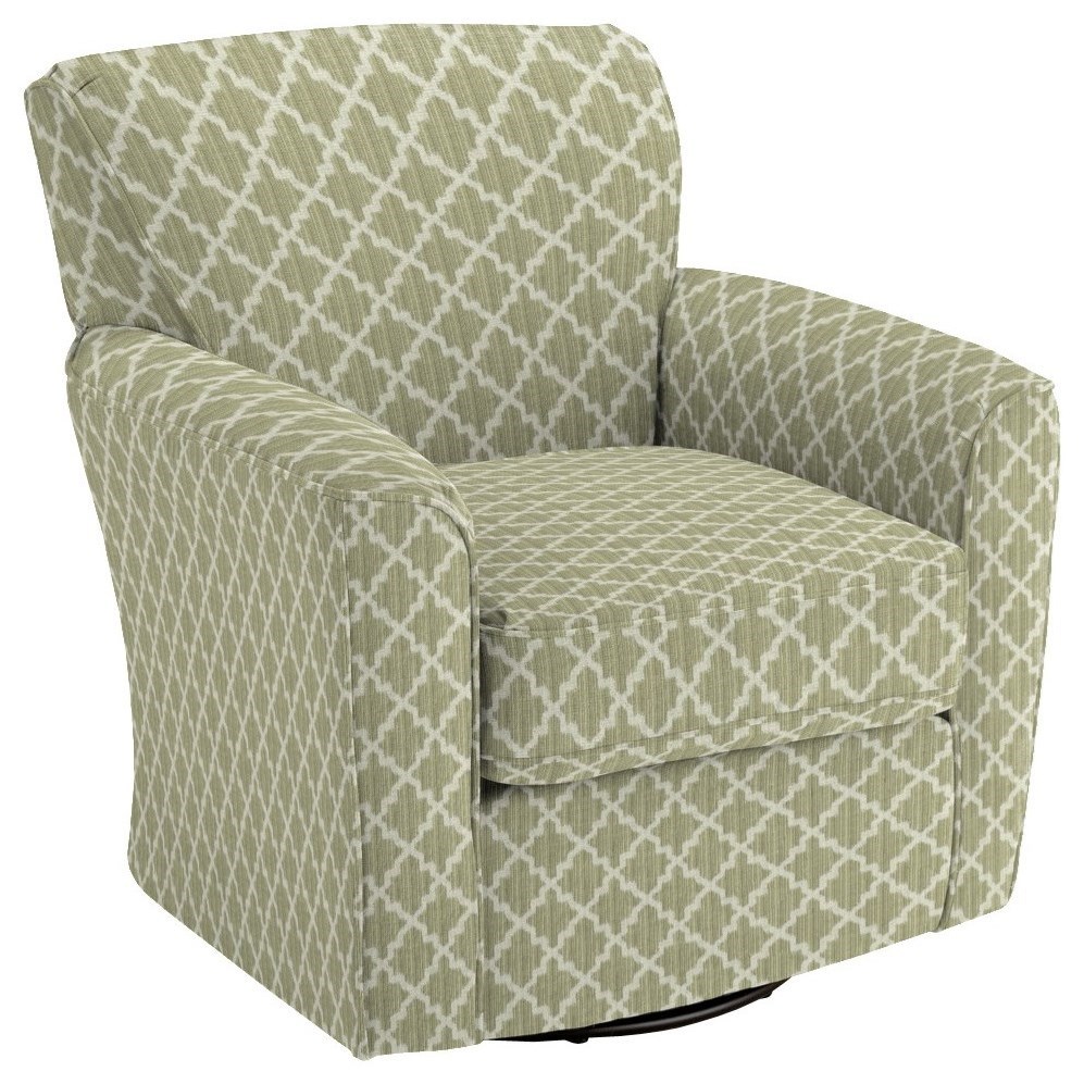 Best Home Furnishings Swivel Barrel Chairs 2888 Kaylee Swivel Barrel